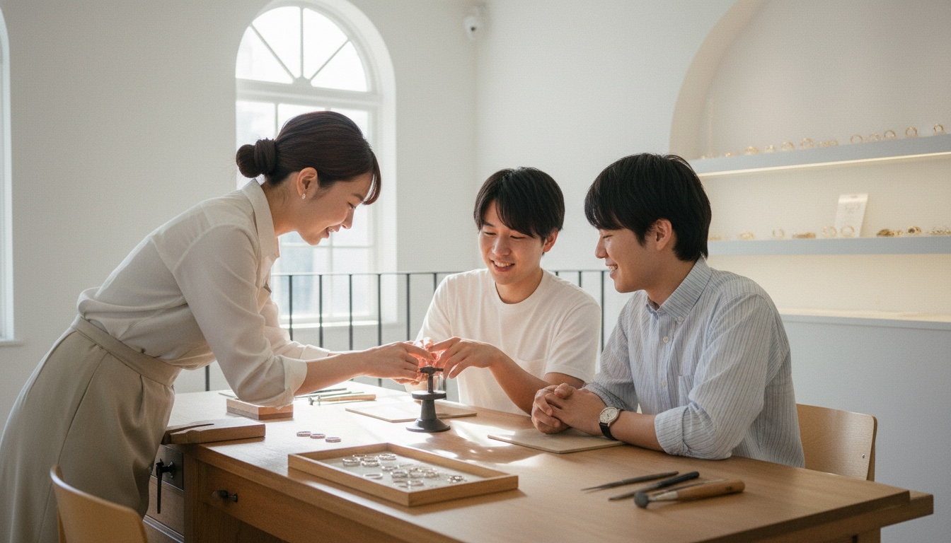 ringram 横浜元町店 手作り指輪体験