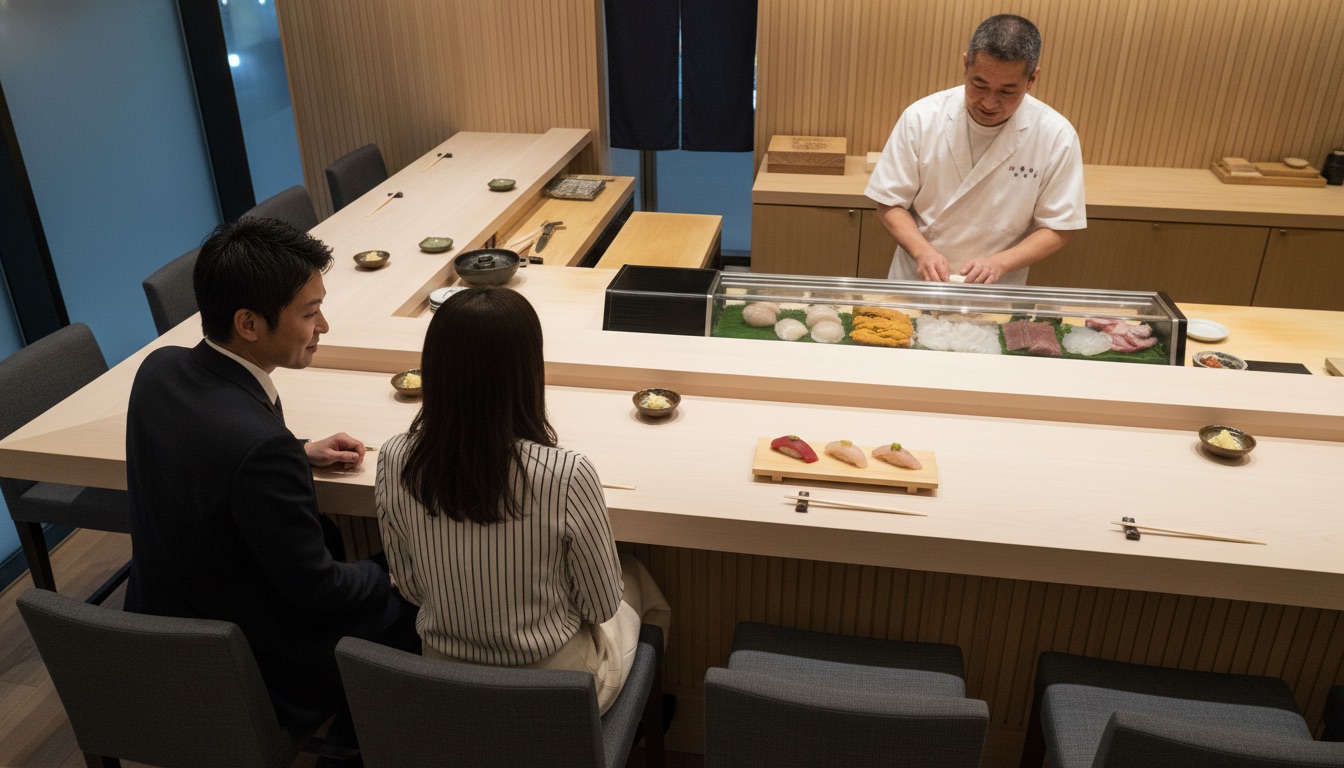 鮨楽座 八の樹 麻布十番 おまかせ鮨