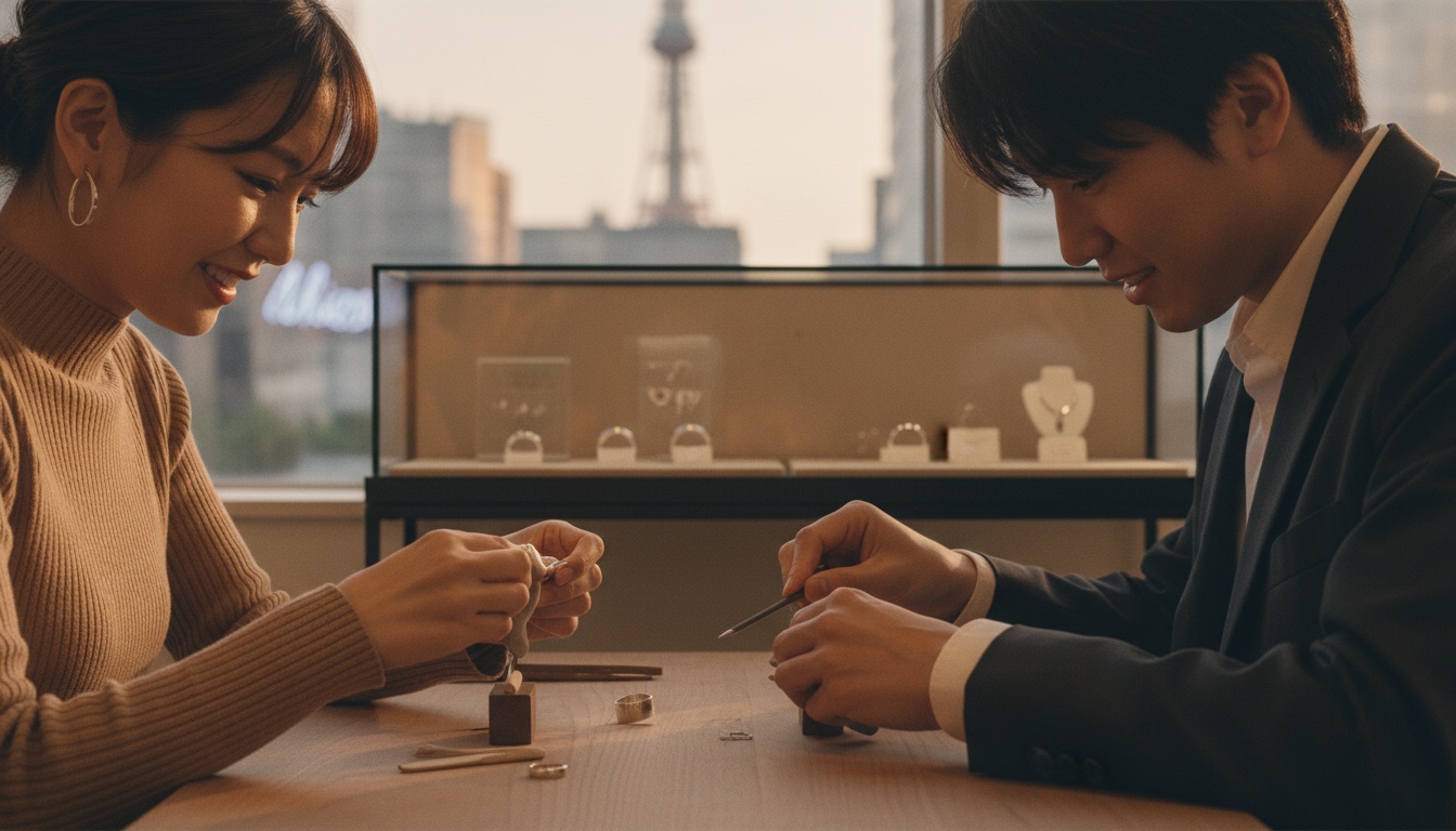 Caravella（カラベラ）での名古屋・栄の手作り指輪体験のイメージ